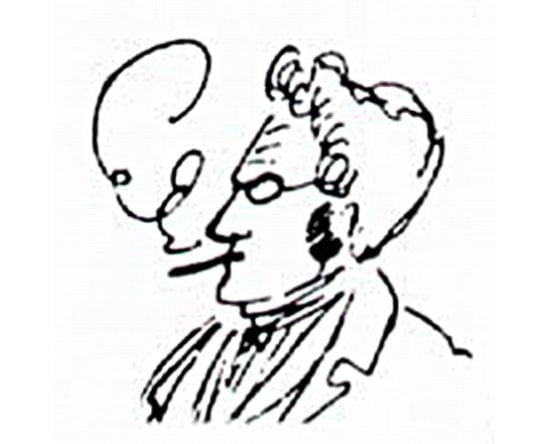 karykatura Max Stirner’a